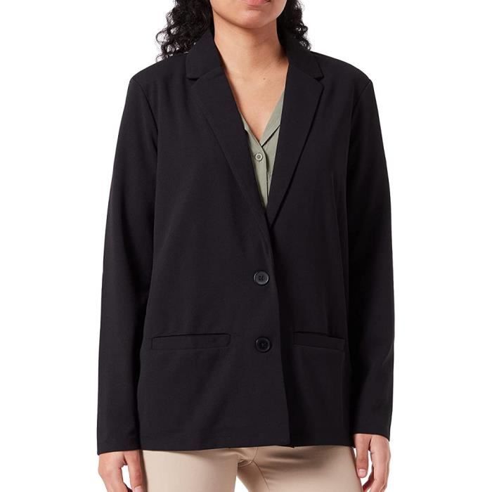 Blazer Noir Femme Insight - Taille 2 - Avec Découpes - Matière Mélangée - Neuf Avec étiquette