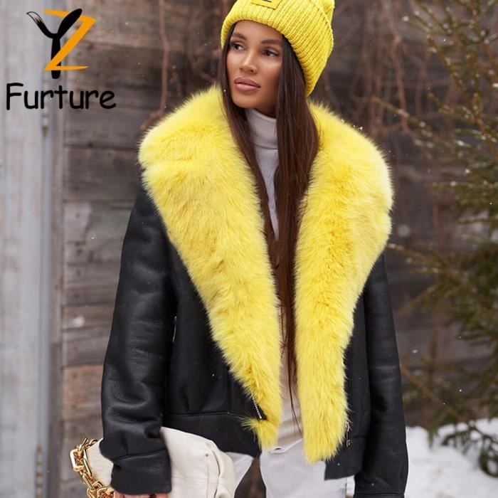 Manteau fourrure renard deals