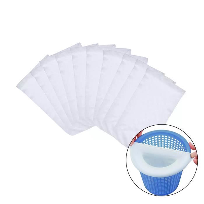 QEDBOJE 6 PCS Filet Écumoire Piscine - Filet Filtrant Panier Écumeur - Protection Pompe Piscine
