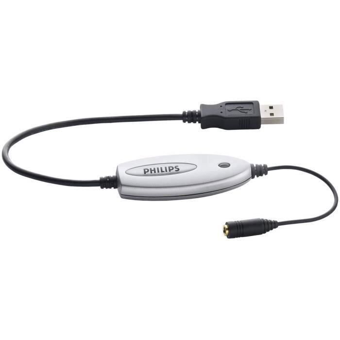 Adaptateur Audio Philips LFH9034 – USB vers Jack 3,5 mm, Son Stéréo - vue 4