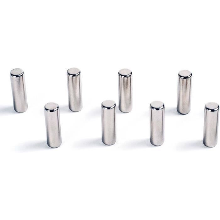 50 Aimants Cylindriques En Néodyme N48 - 1/8 X 1/16 Pouces - Petits Mais Puissants - Neuf