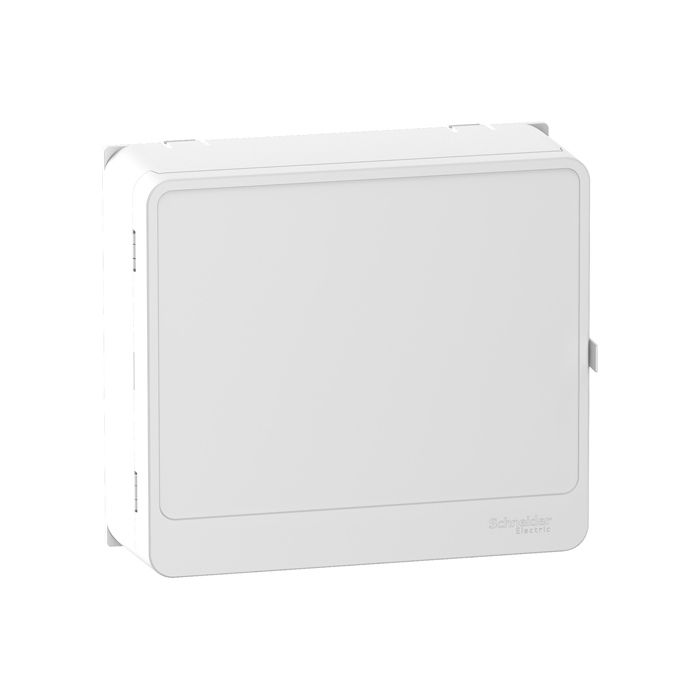 Habillage + porte Styl blanc RESI9 13 modules pour panneau de contrôle ...