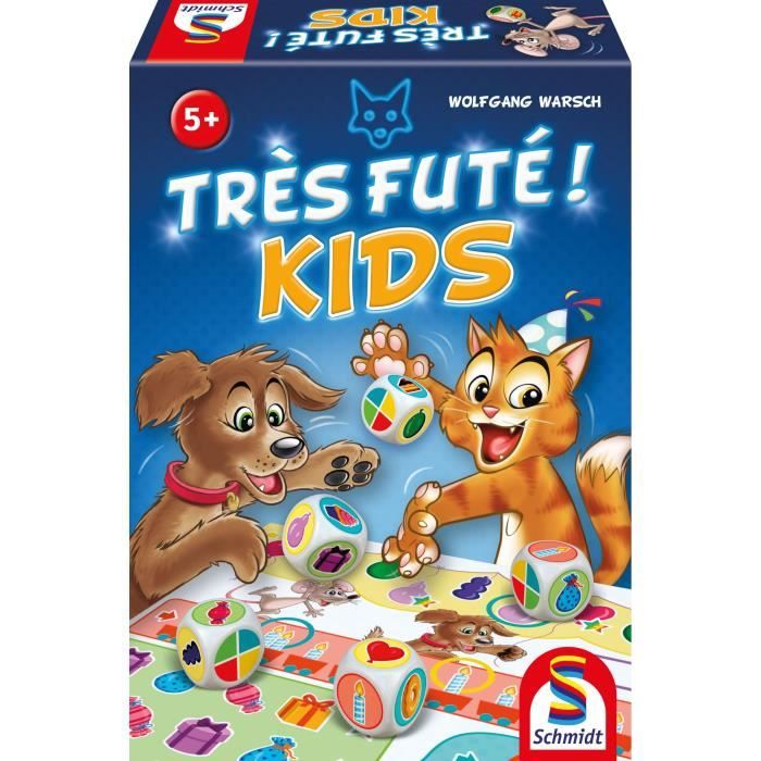 Très futé Kids - Jeux de Société - SCHMIDT SPIELE - Initiez les petits au jeu avec des défis malins