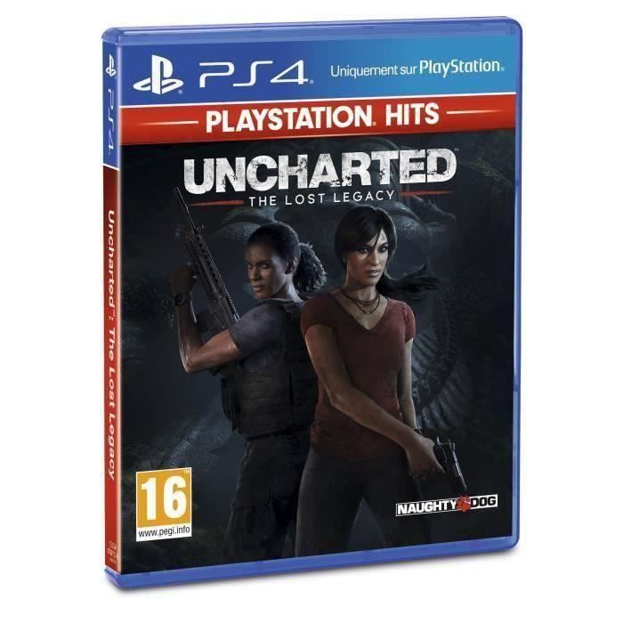 SHOT CASE - Uncharted The Lost Legacy PlayStation Hits Jeu PS4 Reconditionné - Sony Interactive Entertainment reconditionné disponible sur Cdiscount Seconde Vie