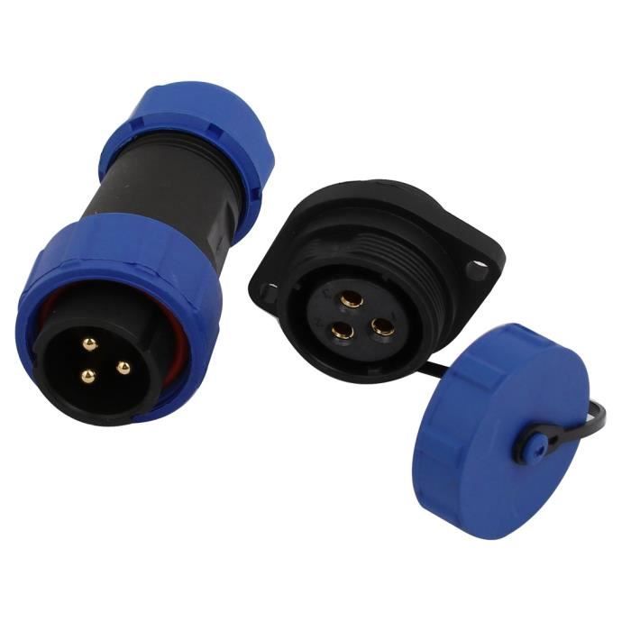 Tbest Borne De Fil 270Pcs Connecteur Terminal De Fil Femelle Mâle Cuivre Doré Avec Manchon