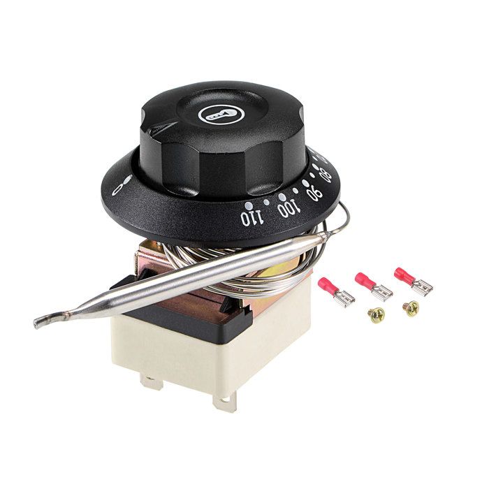 Interrupteur Thermique 70°C Contact NC - 250V 10A, Pour Contrôle De Température, Marque Lumonic