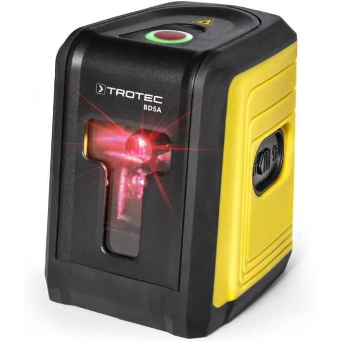 TROTEC Niveau laser croix BD5A (distance 10 m), autonivelant avec