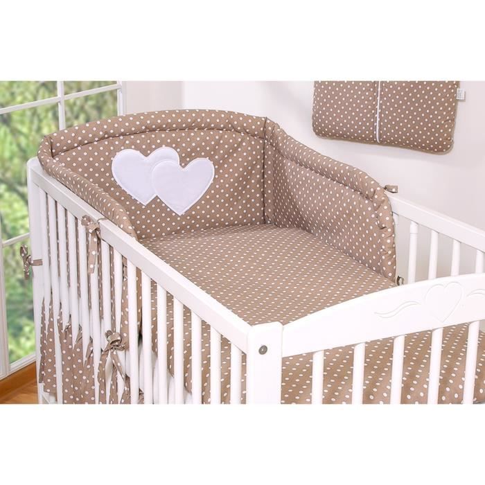Tour De Lit Bebe 1 60 Ou 140 70 Marron A Poi Cdiscount Puericulture Eveil Bebe Tour De Lit Bebe 1 60 Ou 140 70 Marron A Poi Cdiscount Puericulture Eveil Bebe