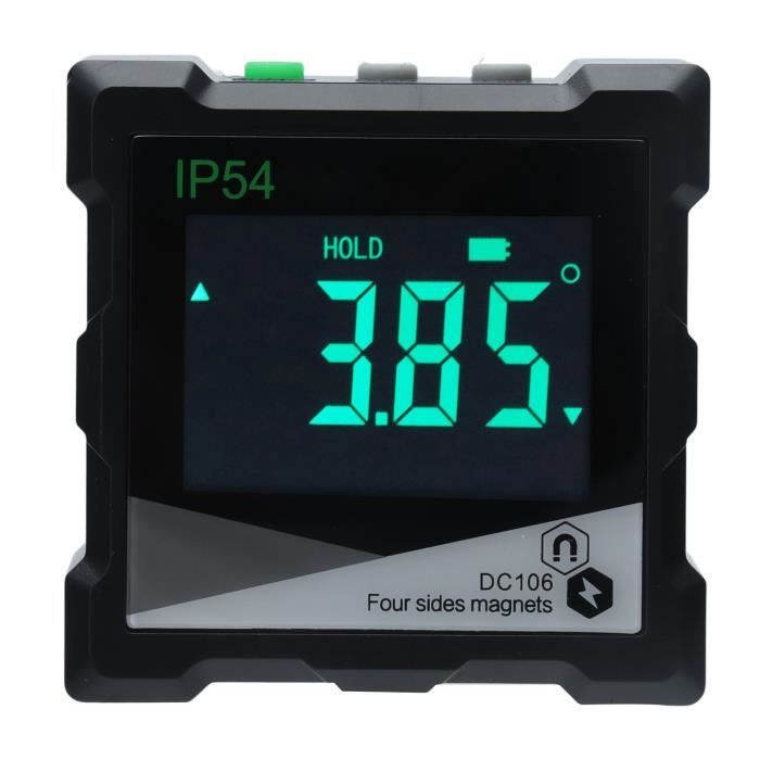 Rapporteur d'Angle Numérique, Niveau à Bulle LCD 0-230 °, 300 mm pour Bois et Bricolage Rapporteur d'Angle Numérique, Niveau à Bulle LCD 0-230 °, 300 mm pour Bois et Bricolage