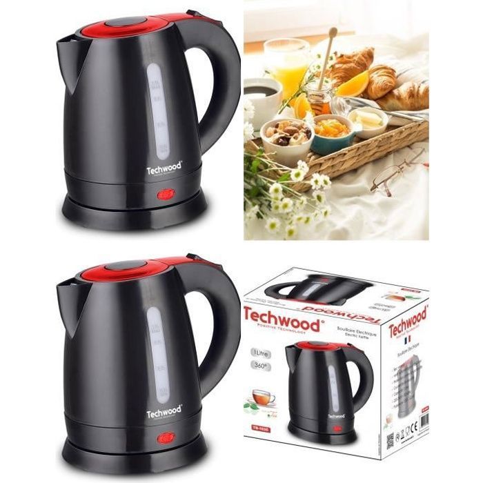 Bouilloire électrique TECHWOOD Protection contre 'ébullition - vue 2