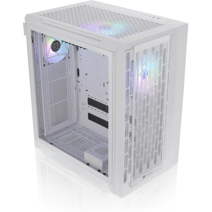 Boitier PC sans alimentation - THERMALTAKE CTE C700 TG ARGB Snow (Blanc) - GrandeTour - Format E-ATX