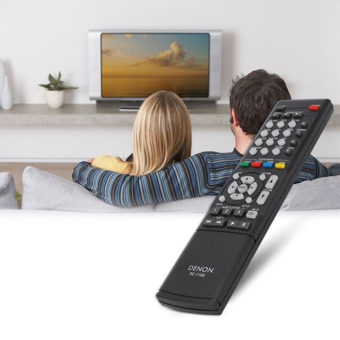 InTeching RC-1168 - Telecomando ricevitore AV per Denon AVR-1613, AVR-1713