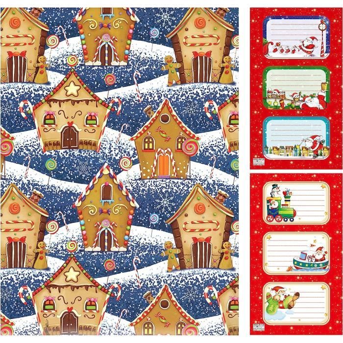60 Feuilles Papier De Soie Noël – Plaid Rouge Et Noir, 14x20 Pouces, Motif Buffle