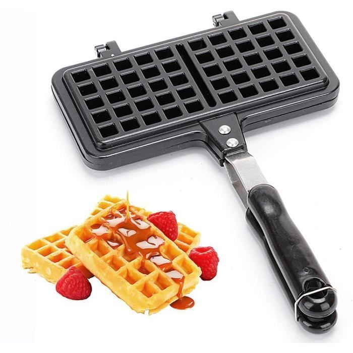Lot De 2 Moules à Gaufres En Silicone En Forme De Cœur - 5 Cavités, Antiadhésif, Pour Four & Congélateur - Rouge