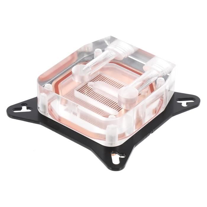 Bloc De Refroidissement Par L'Eau En Aluminium, Radiateur En Aluminium