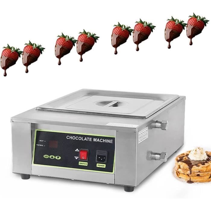 Fondue électrique Chocolat Thermosphérique + Pot - 40W, 1kg De Capacité, 220V, Neuf