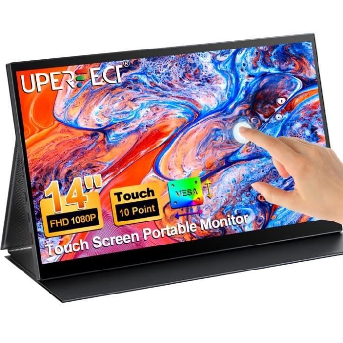 Écran tactile de moniteur Portable Mini moniteur UPERFECT 1080P FHD écran daffichage IPS HDR