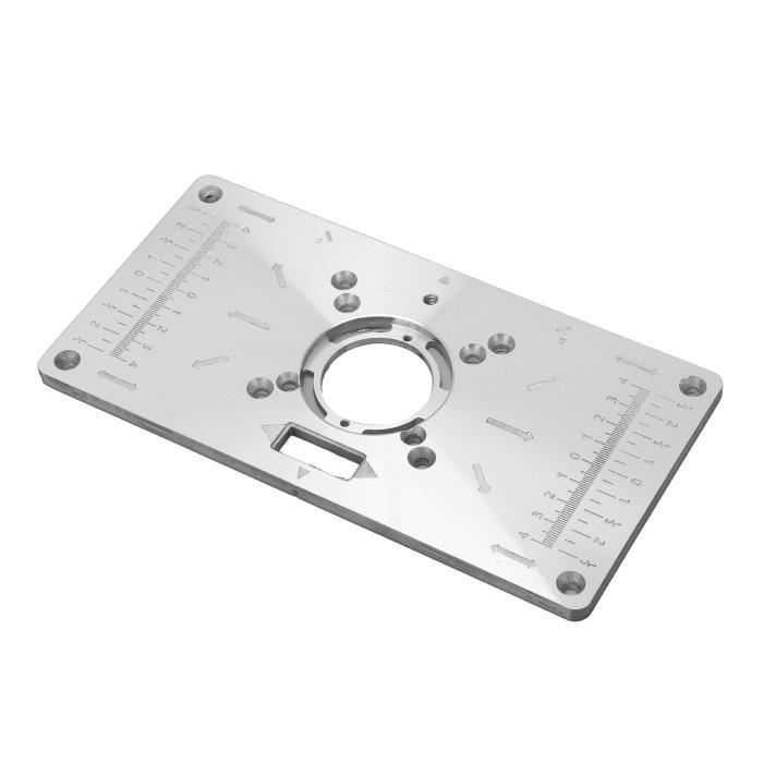 Plaque De Base De Levage Pour Moteur De Défonceuse - Compatible Moteurs Ø 64-66 Mm - Pour Table De Dédiée