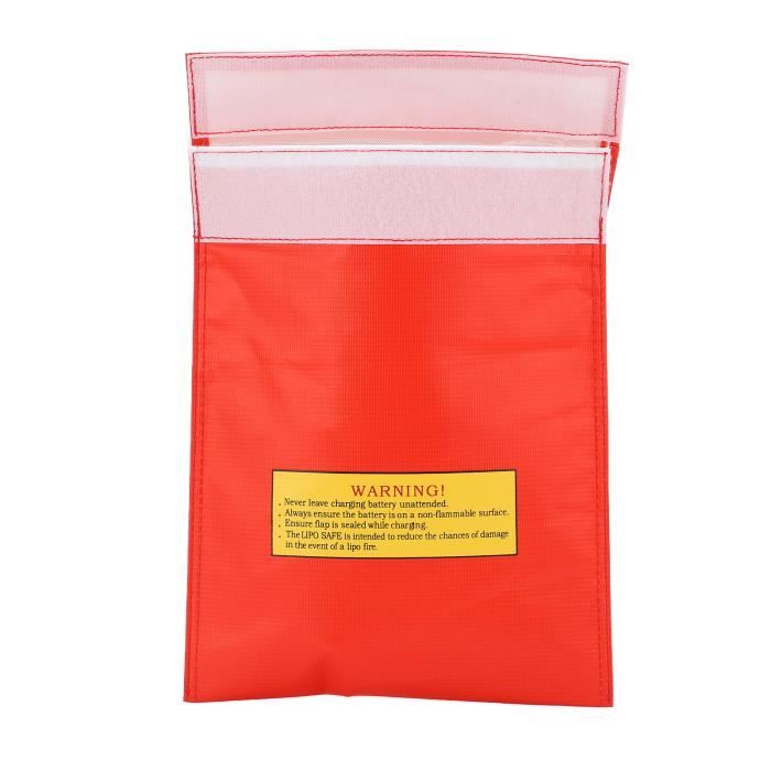 Sac Anti-déflagrant Pour Batteries Lipo DJI Neo - Protection Feu Et Explosion - Taille 3 Batteries Sac Anti Feu Batterie Lithium