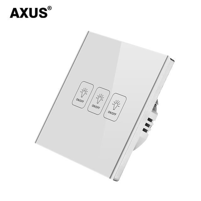 2 GANG 2 WAY-220V-CN Standard -Interrupteur Mural à Bascule Vintage,1-2