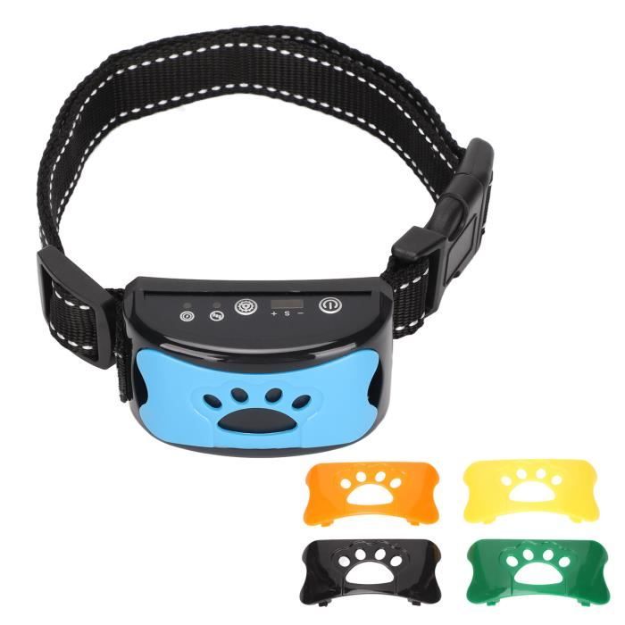 Comparer les prix de LON collier anti-aboiement pour chien rechargeable Collier d'aboiement pour chien collier de dressage de chien réglable avec JR033
