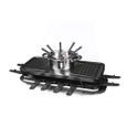 Appareil à raclette électrique Silva Homeline PK RF 120 - Multifonction 3 en 1 avec fondue et grill - Noir-1