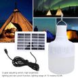 50W lampe de camping solaire portable rechargeable ampoule YES07-1