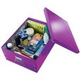 LEITZ Boîte de Rangement Click & Store A3  Violet-1