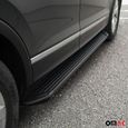 Marchepieds Latéraux pour Ford Transit Custom 2012-2023 Noir Aluminium L1 Court-1