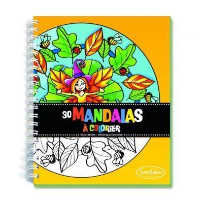 Carnet de coloriage et feutres : Mandalas Sentosphère - Autres jeux  créatifs - Achat & prix