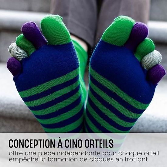 Chaussettes a orteils separes on sale