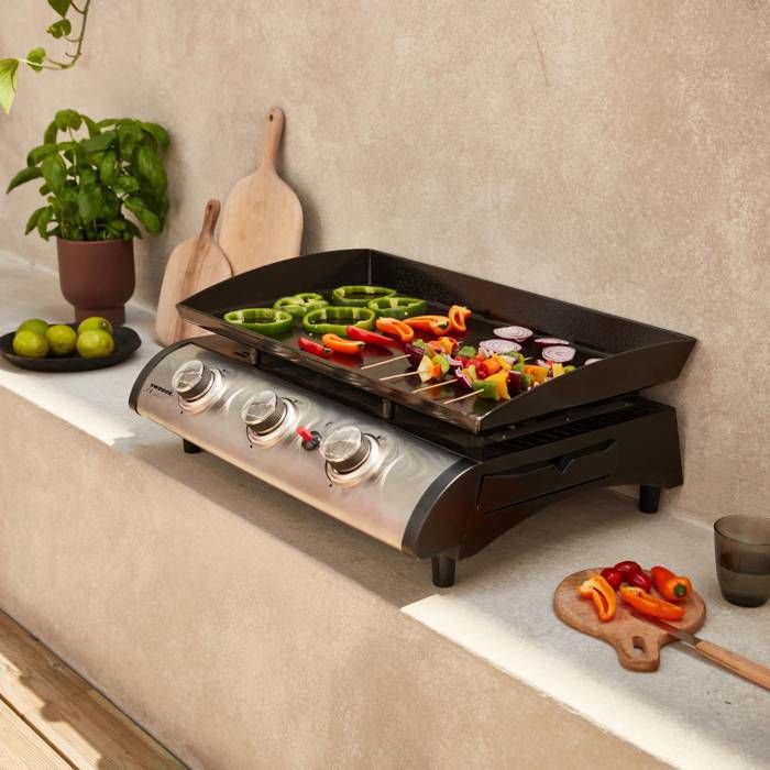 3 Brûleurs Réglables Pour Barbecue Gaz - Acier Inoxydable 30-45 Cm - Compatibles Avec La Plupart Des Marques