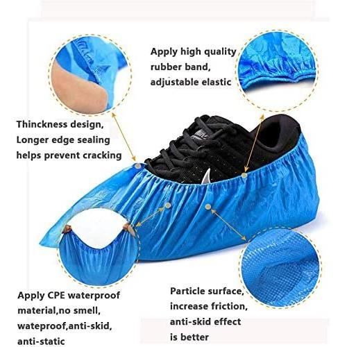 Chaussures de soleil anti-jaune chaussures sac de rangement couvre-chaussure  non tissé sac à chaussures résistant à l'humidité jetable couvre-chaussure  étanche à la poussière