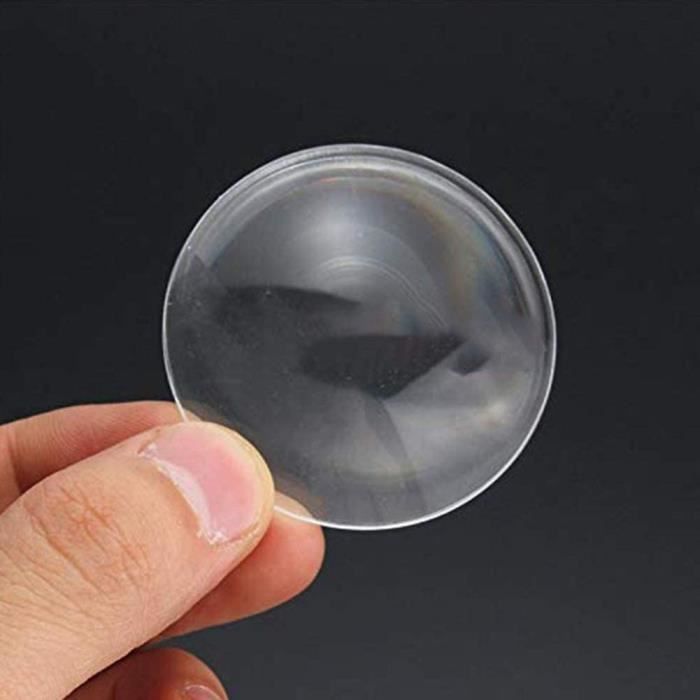 4 Loupes De Poche Fresnel - Lentille 300% Pour Lecture Ou Allumage Feu - Format Carte De Crédit