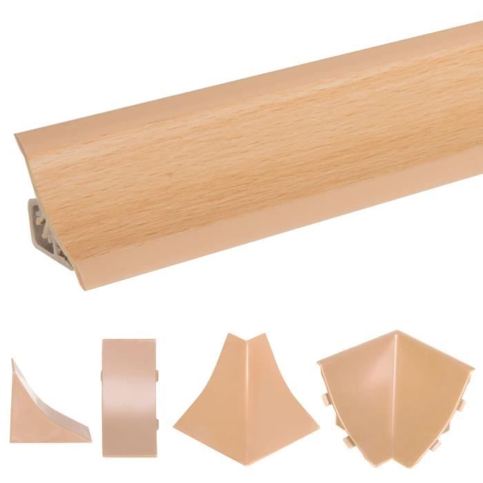 Blocs D'angle Pour Plinthe En Pin - 5,5 X 3/4 Pouces - Lot De 10 - Neuf
