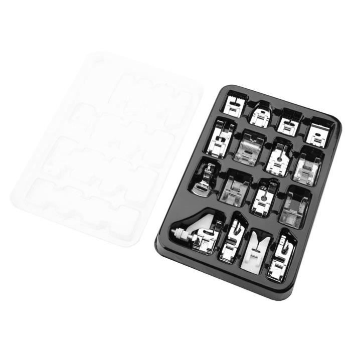 Kit De Pied-de-biche Pour Machine à Coudre - HURRISE - 16 Styles