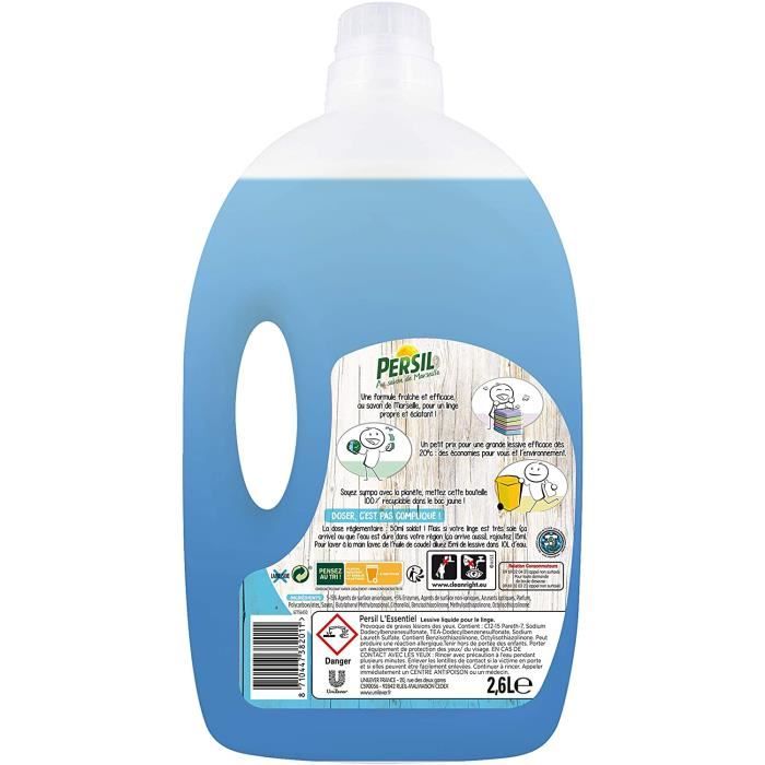 PERSIL Lessive Liquide l'Essentiel 2,6 L - Lot de 2,242