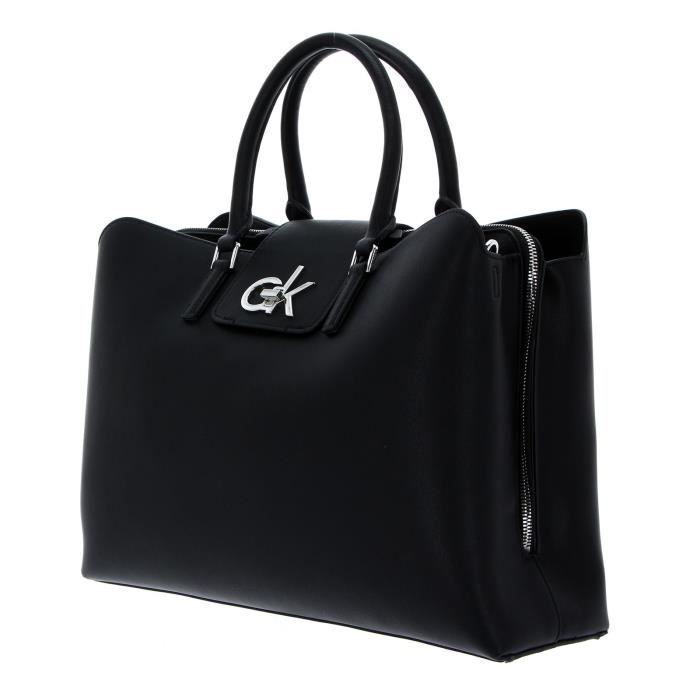 Calvin Klein Business Tote Black 110139 Cdiscount Bagagerie Maroquinerie