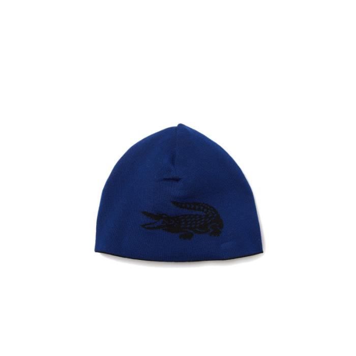 Bonnet lacoste new arrivals reversible noir