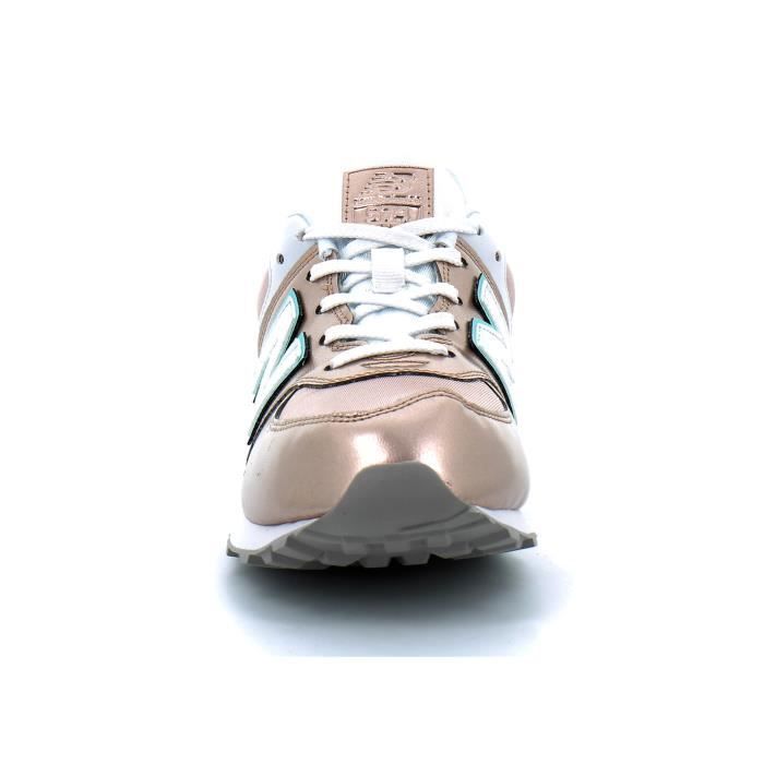 New balance 574 rose gold metallic clearance