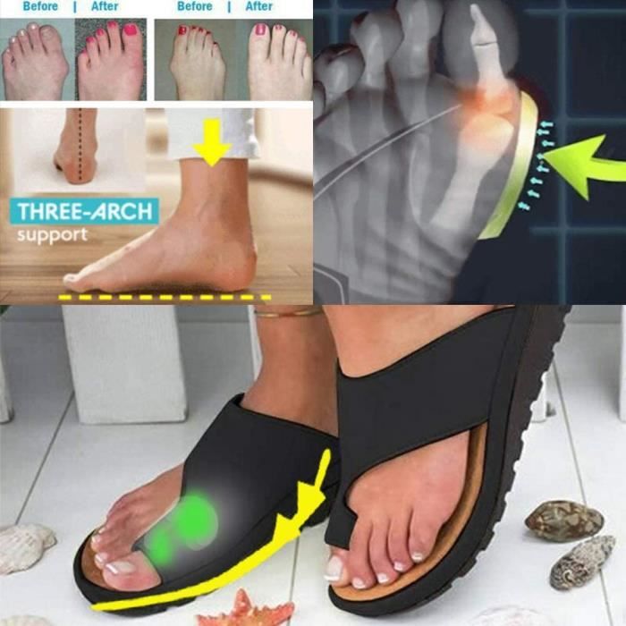 Sandales orthopédique femme clearance