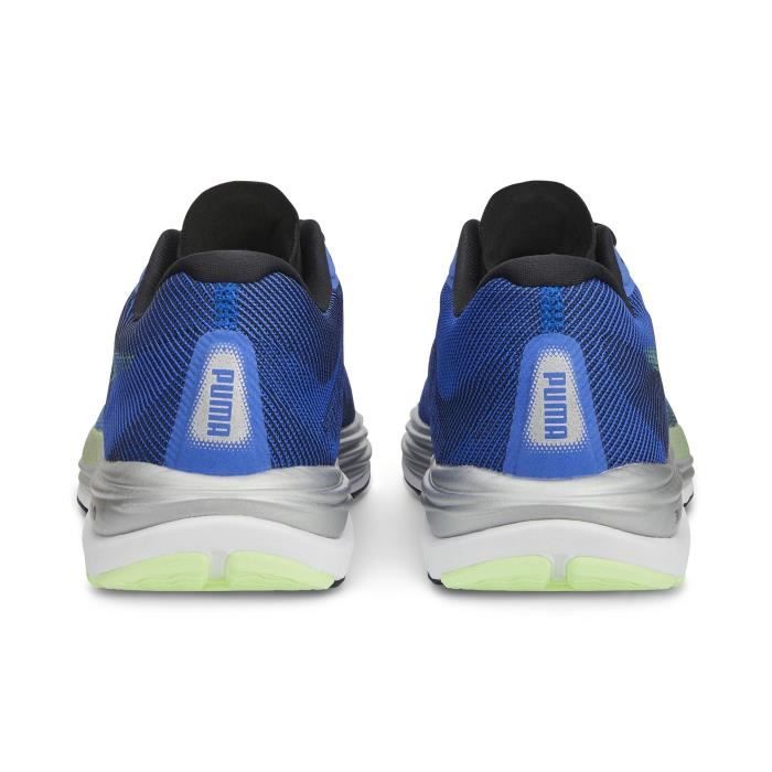 Puma bleu et vert fluo store