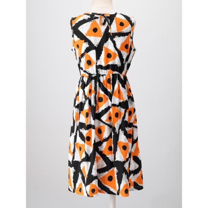 Iiniim Robe Fille t Fleurie Robe de Plage Enfant Fille Boh me