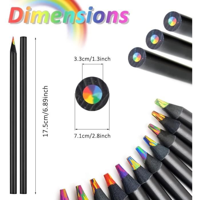 Crayon De Couleurs ECHOCUBE Crayons De Couleur Empilables - Lot De 12 Crayon De Couleurs ECHOCUBE Crayons De Couleur Empilables - Lot De 12