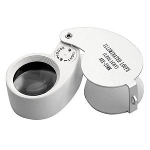 loupe grossissante avec lumiere