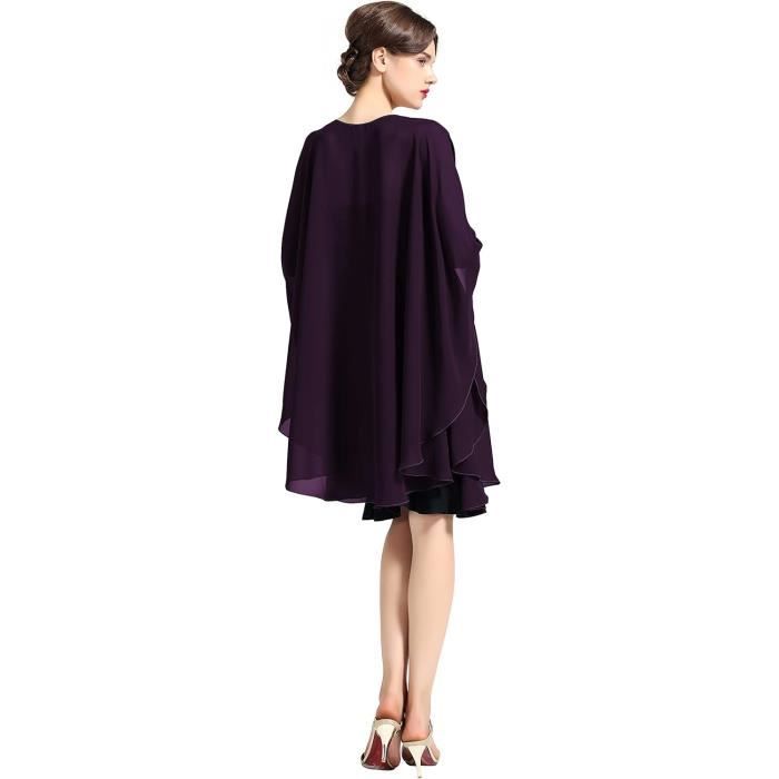 Lifup Étole Châle Élégant En Mousseline Pour Femme - Cape Foulard Mariage, Soirée, Cérémonie, Parties Et Fêtes