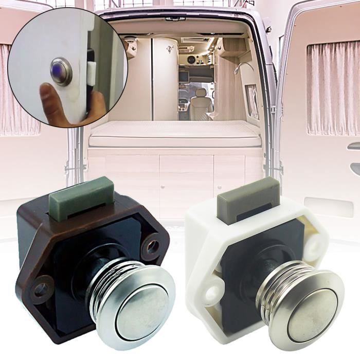 NAIERDI-Serrure à Bouton Poussoir Pour Camping-car... - Grandado
