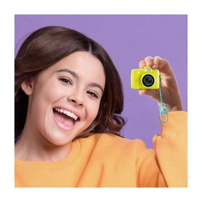 Appareil Photo et Vidéo Numérique Mini Cam' – Pro - avec Porte-clé et Carte SD 1Go Incluse – Photo Creator –– CLK 062 Canal Toys