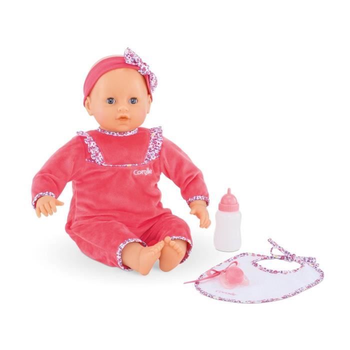 POUPEE COROLLEE 60 cm elle est grand deco sur mon lit cheveux tres long EUR 52,00 - FR