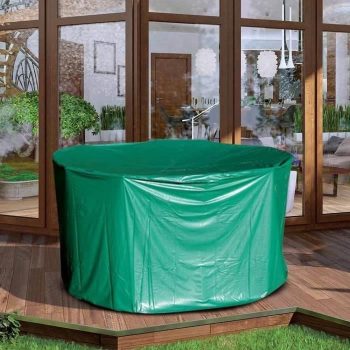 Nappe de table 200x100 pour protection de jardin extérieur en